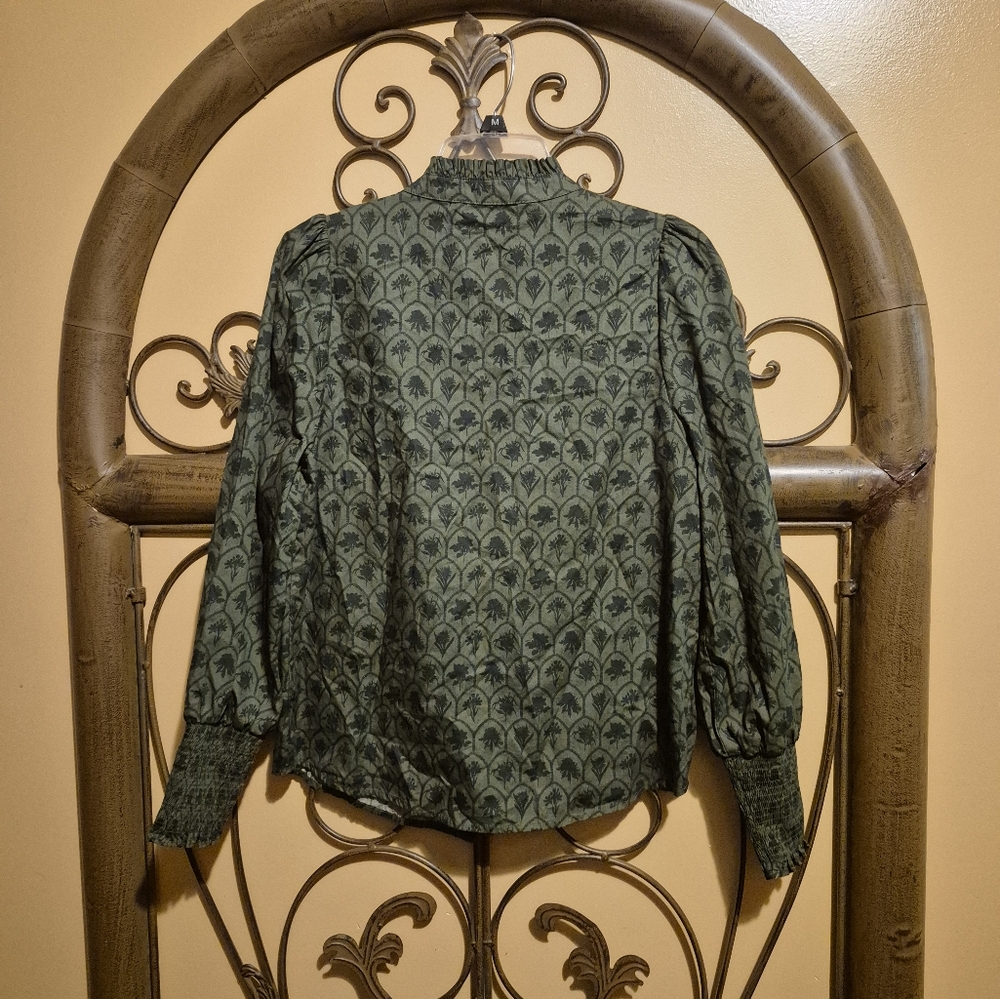 Sugarlips Long Sleeve Button Up Shirt Blouse XS - Picture 4 of 8